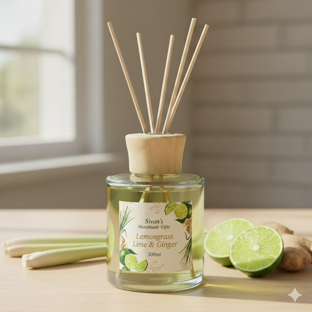 Diffuser Scent (Lemongrass Lime & Ginger)