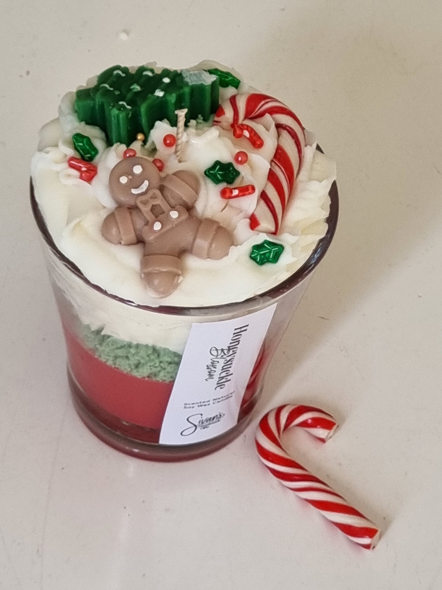 Christmas dessert scented candle