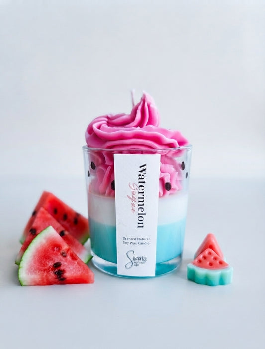 Watermelon scented candles