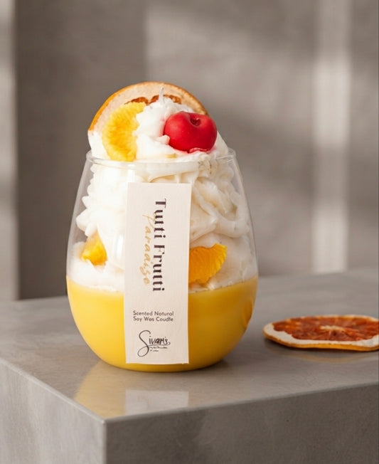 Tutti frutti scented candle