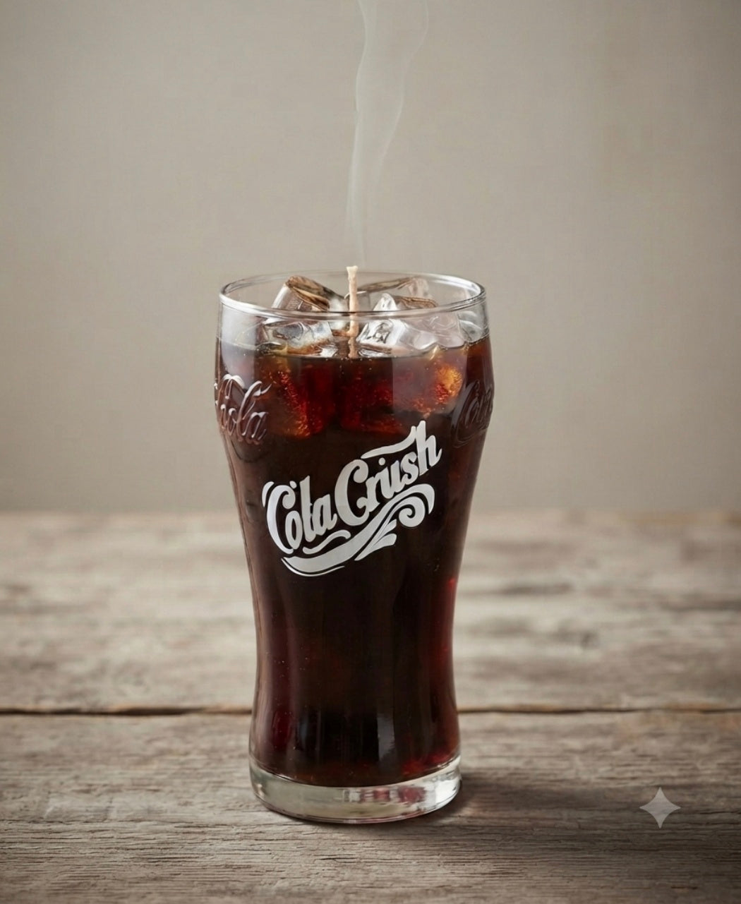 Cola- Crush scented gel candle